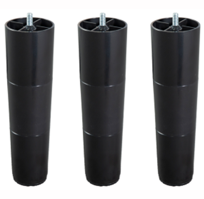 9" (3"+3"+3") Plastic Stackable Leg (3pcs/set)