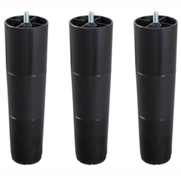 9" (3"+3"+3") Plastic Stackable Leg (3pcs/set)